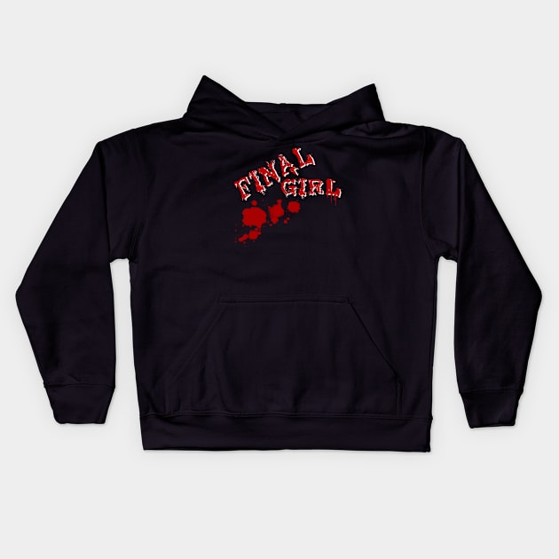 FINAL GIRL Kids Hoodie by VixxxenDigitalDesign